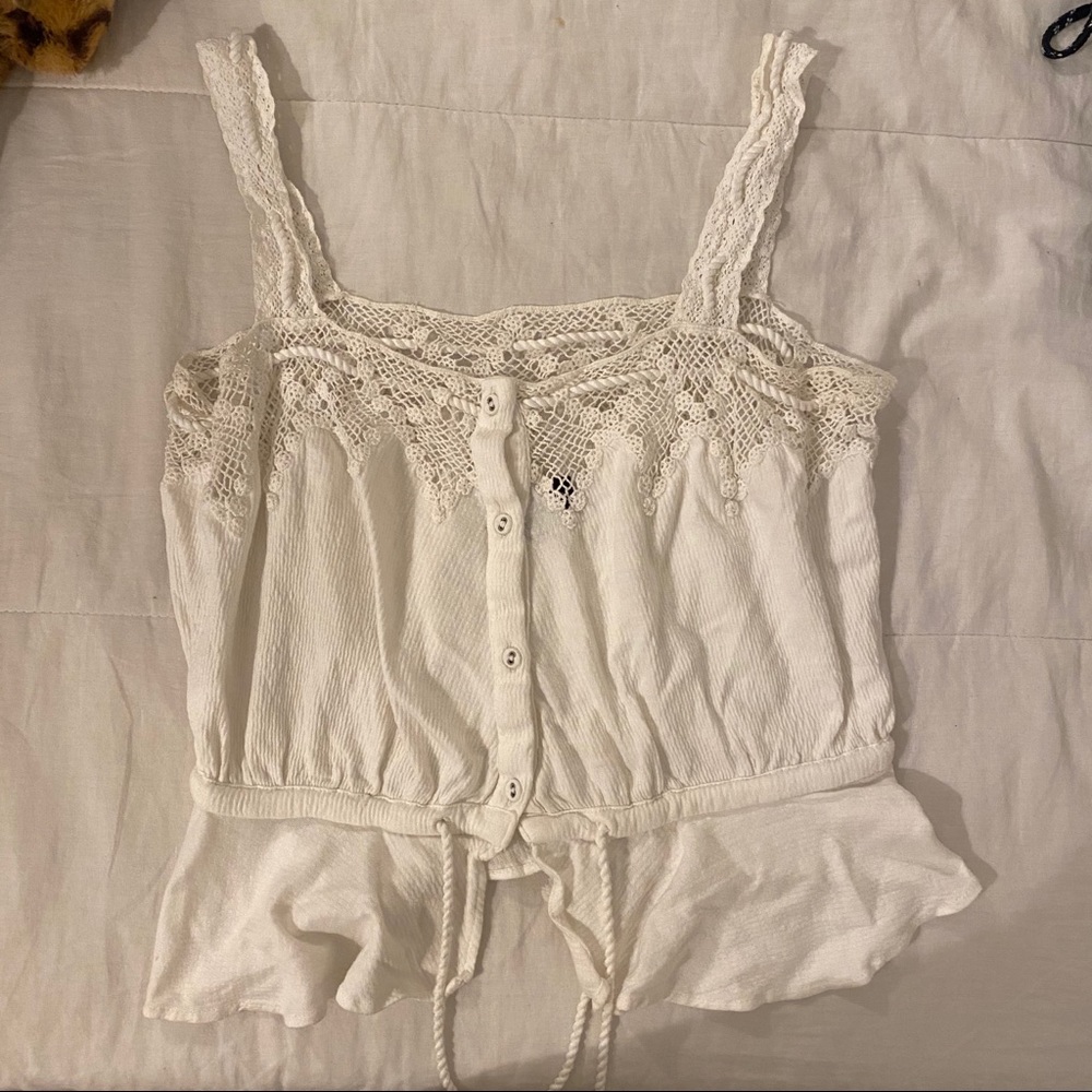 TopShop white tank top